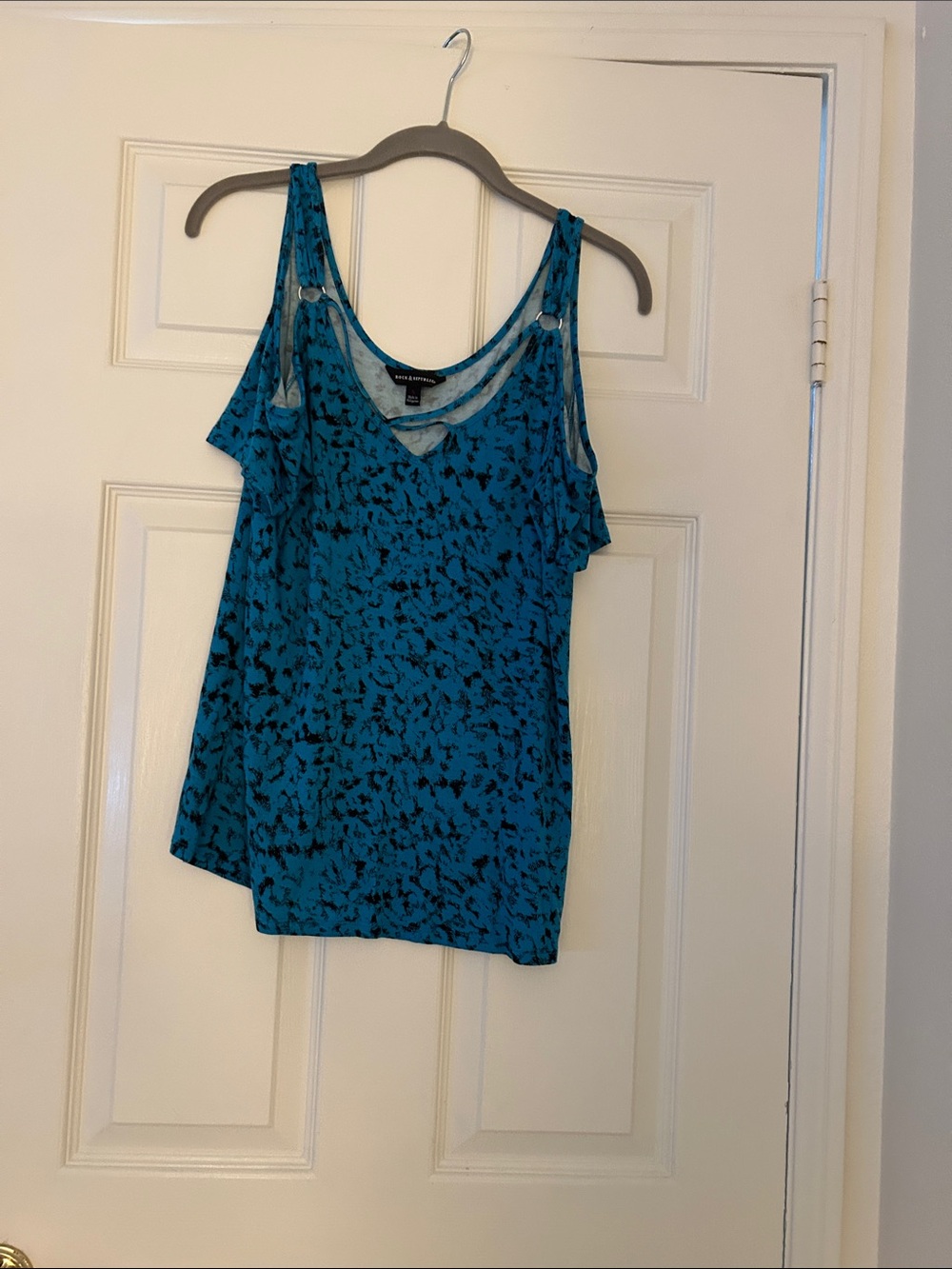 Cold shoulder blouse